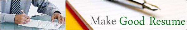 How to Make a Good Resume